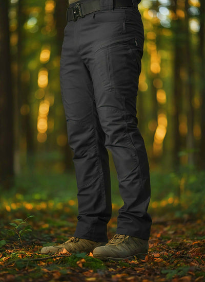 Men's Olive Green Tactical Cargo Pants | Heavy-Duty Work Pants with Adjustable Straps & Reinforced Pockets