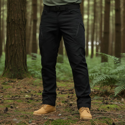 Men's Olive Green Tactical Cargo Pants – Durable, Multi-Pocket Outdoor Wear