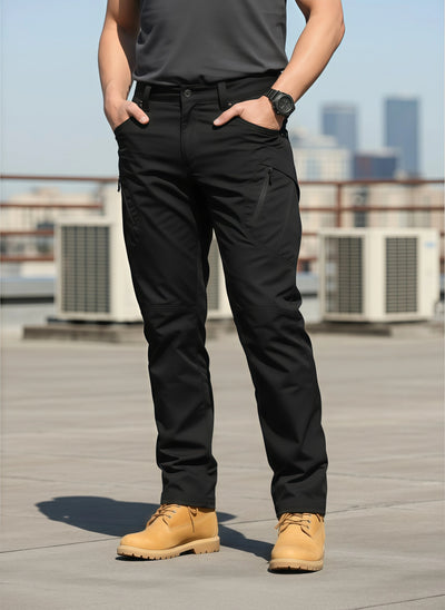 Men's Olive Green Tactical Cargo Pants – Durable, Multi-Pocket Outdoor Wear
