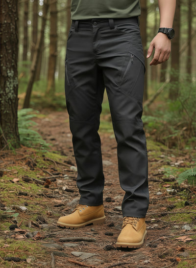 Men's Olive Green Tactical Cargo Pants – Durable, Multi-Pocket Outdoor Wear