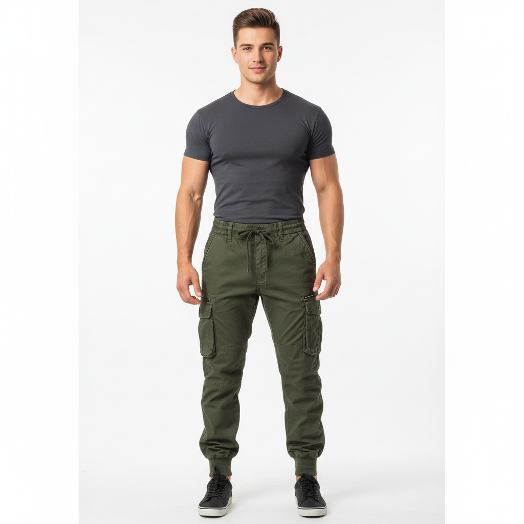 Men’s Cargo Pants – Comfortable, Versatile & Stylish Trousers with Pockets for Casual & Smart Outfits