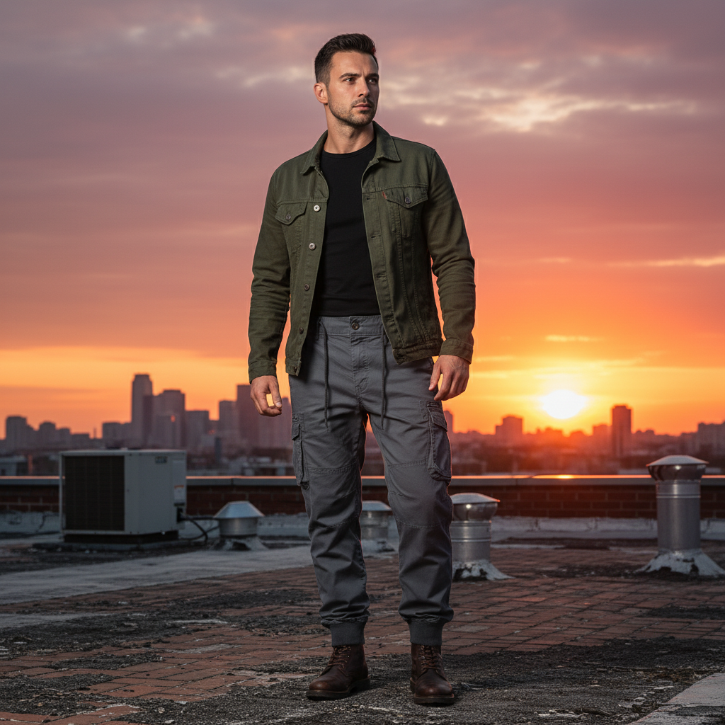 Men’s Cargo Pants – Comfortable, Versatile & Stylish Trousers with Pockets for Casual & Smart Outfits