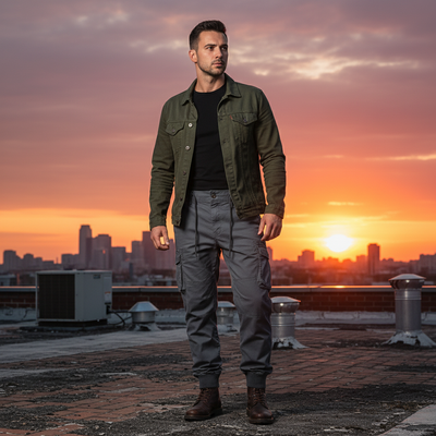 Men’s Cargo Pants – Comfortable, Versatile & Stylish Trousers with Pockets for Casual & Smart Outfits