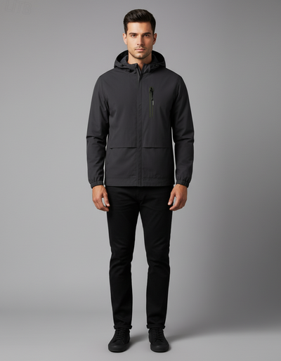 Men’s Waterproof Outdoor Jacket – Warm, Windproof & Versatile Jacket for Hiking, Cycling, and Daily Use