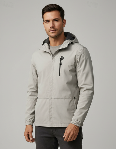 Men’s Waterproof Outdoor Jacket – Warm, Windproof & Versatile Jacket for Hiking, Cycling, and Daily Use